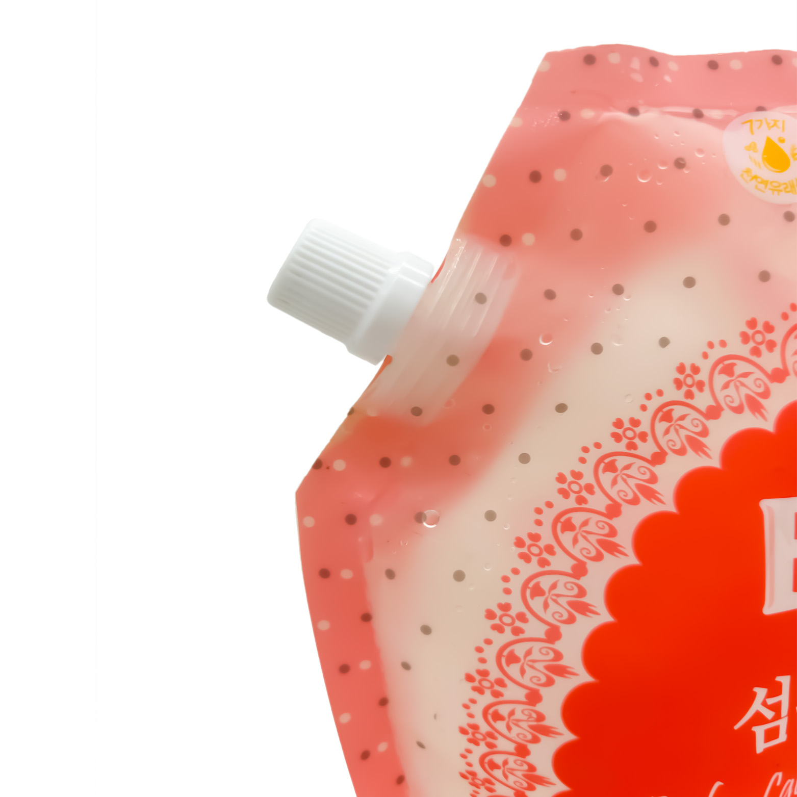 Heat Resistant Liquid Packaging Stand Up Bags Aluminum Foil Spout Pouch Bag