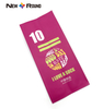 Recyclable Glossy Finish Full Color Printed Flat Box Bottom Powder Pouch