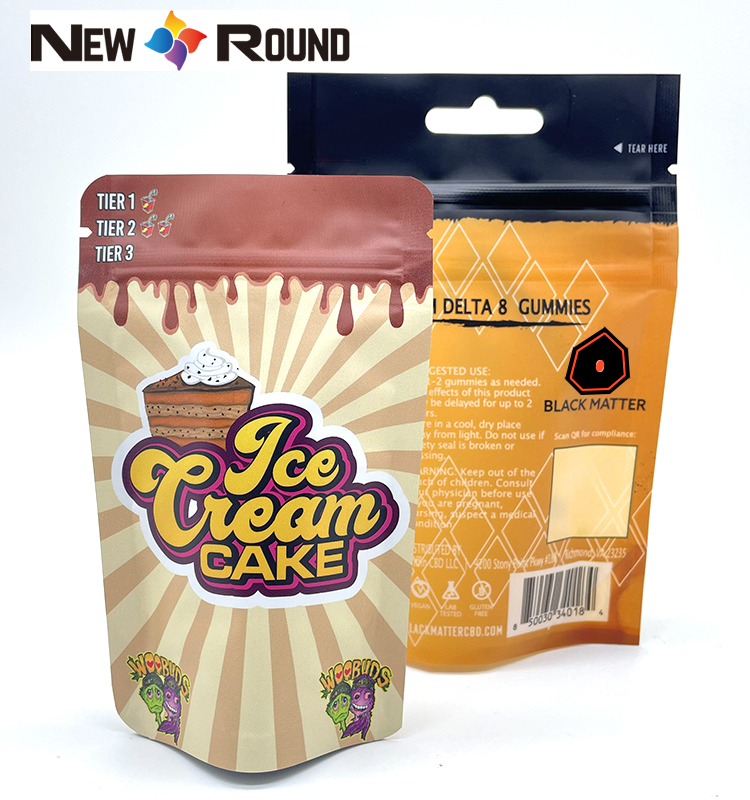 Custom Plastic Stand Up Doypack Pouch Smell Proof 3.5 Grams Mylar Bags with My Logo