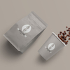 Flat bottom pouch bag with customized printing