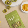 Stand up dry fruit kraft paper pouch with window 