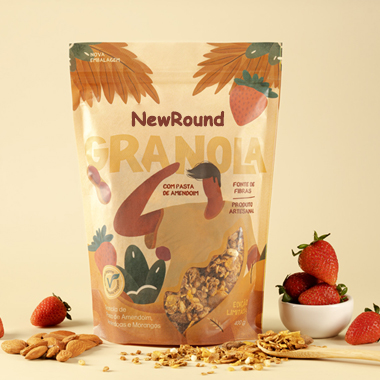 Stand Up Pouch For Nuts With Window
