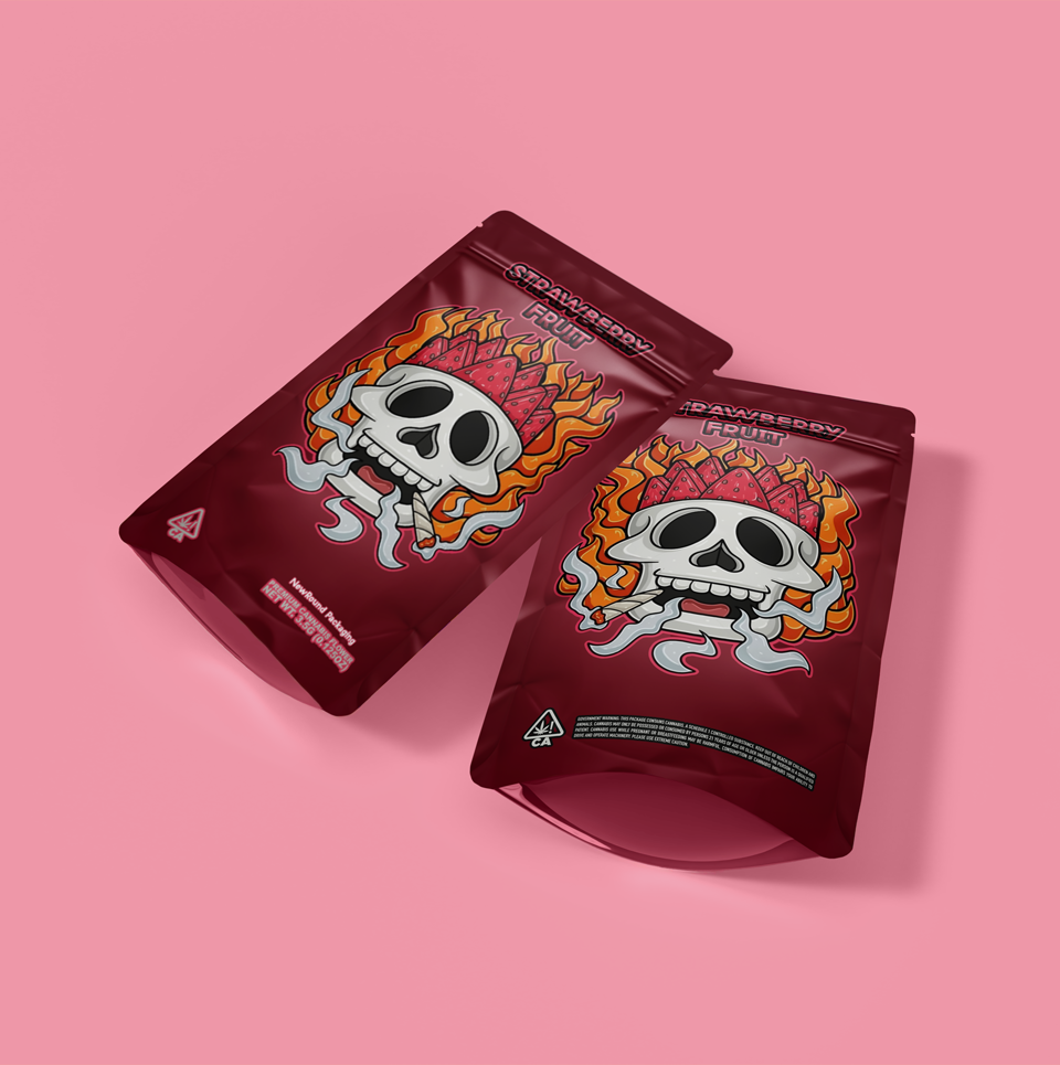Holographic Smell Proof Zip Lock Mylar Resealable Bags