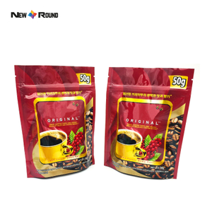 Custom Packaging Bag with Valve Food Grade Material Coffee Bag