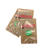 Recyclable Side Printed Ground Drip Tea Bag Coffee Crops Coffee Bags With Valve Silver