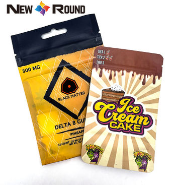 Custom Plastic Stand Up Doypack Pouch Smell Proof 3.5 Grams Mylar Bags with My Logo