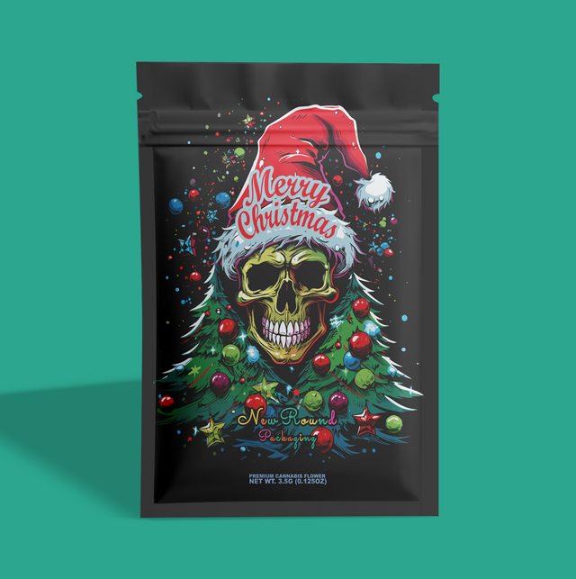 Aluminum foil-lined mylar bags for cannabis