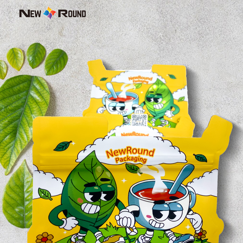 Wholesale Custom Shape Gummy Pouches