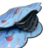 Custom Printed 3.5g Unique Special Die Cut Irregular Shaped Pouches Standing Sealed Smell Proof Special Cali Mylar Bags