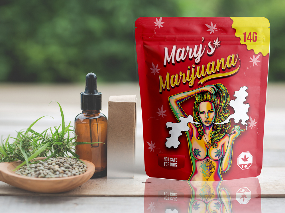 Marijuana Stand Up Bags