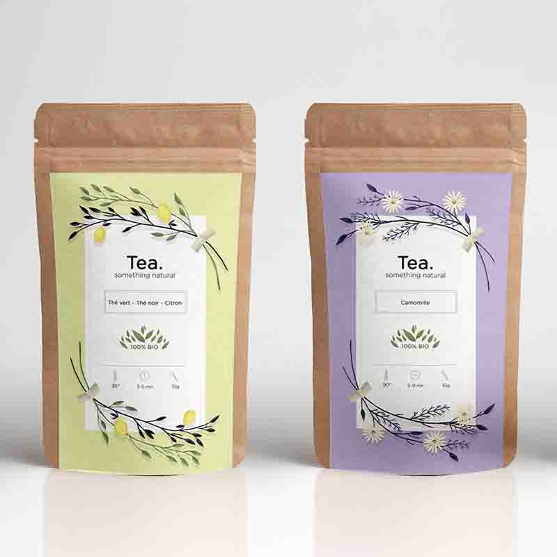 Wholesale recyclable food pouches for brands