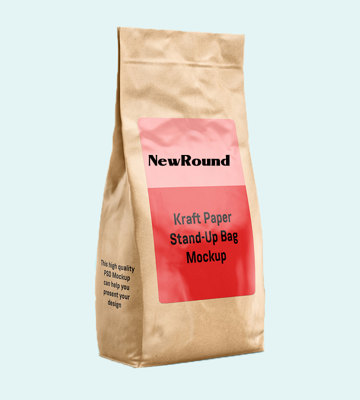 Kraft Paper Stand Up Pouch