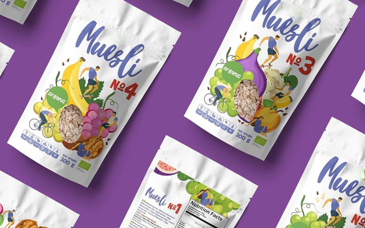 dried food packaging bag