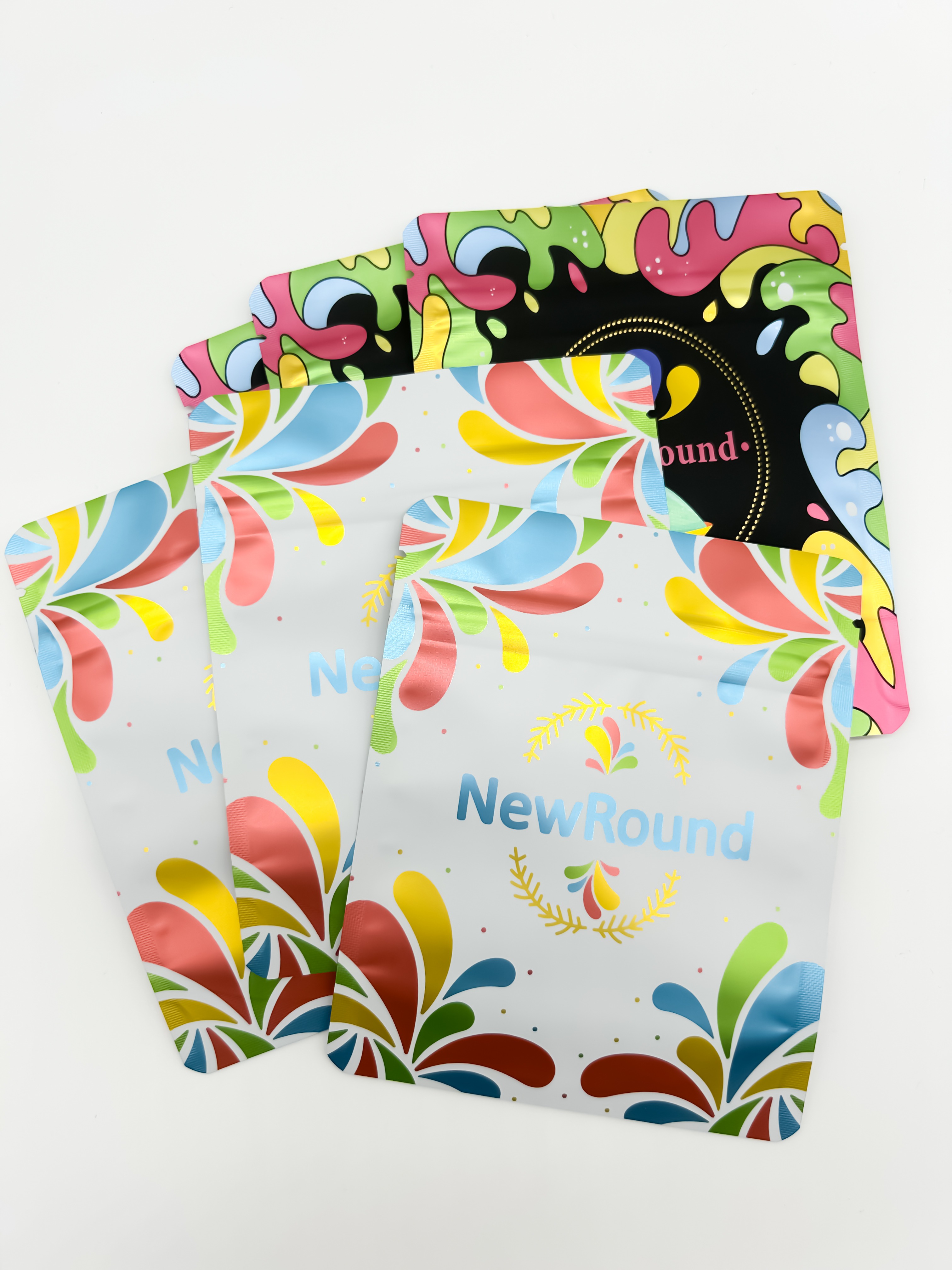Custom Wholesale Printing Matte Eco Friendly Recyclable Packaging Pouch Bags
