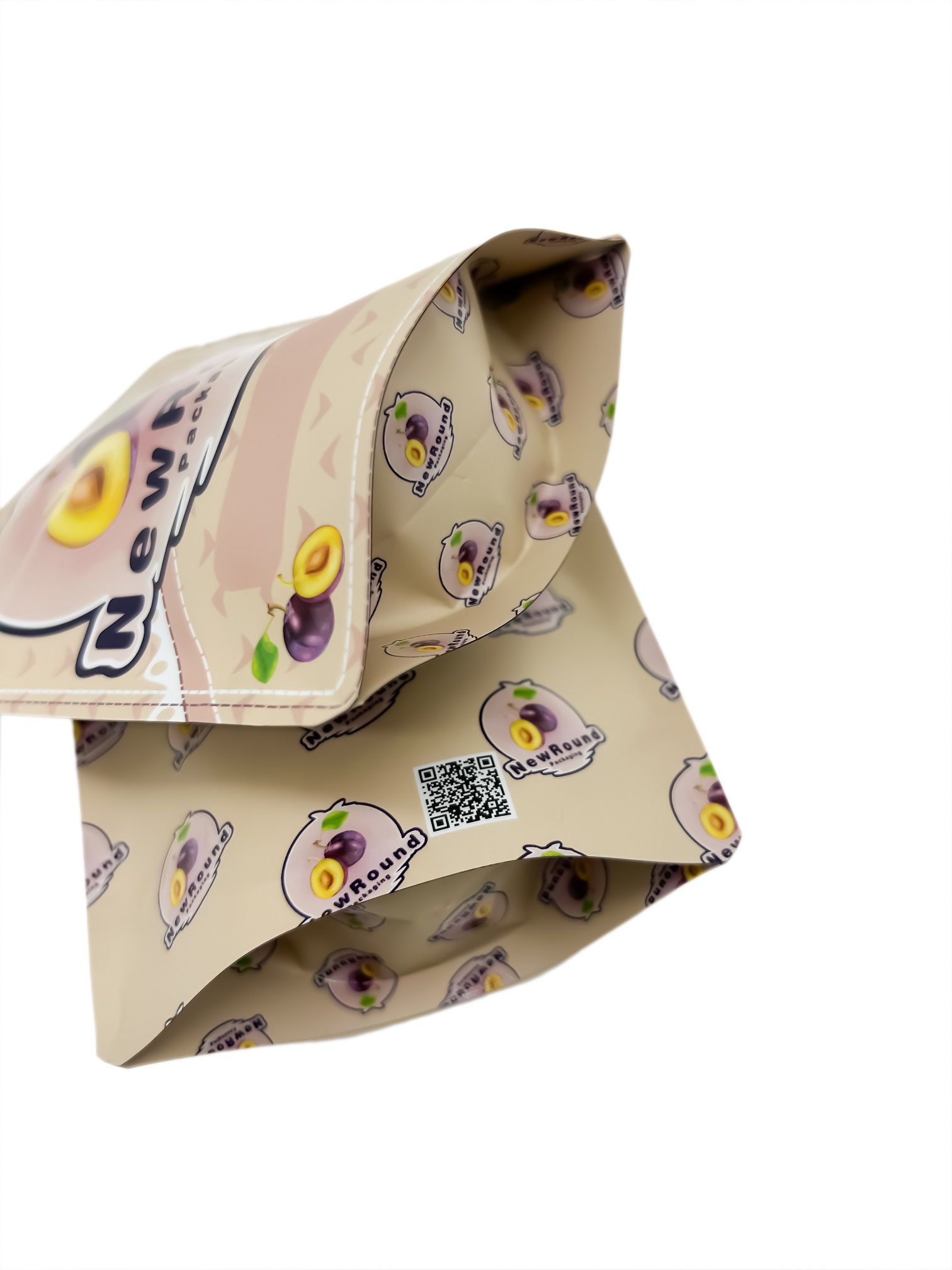 Custom Brand Plastic Mylar Bags Smell Proof Stand Up Pouch Food Freeze Packaging Bag