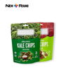Custom Food Bag Snack Candy Biscuit Nut Chocolate Drawing Process Self-supporting Zipper Plane Hole Bag
