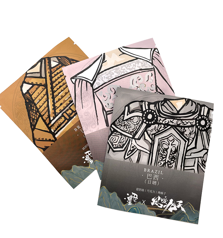 Wholesale Custom Aluminum Foil Stand Up Empty Coffee Drip Filter Hanging Ear Coffee Bags