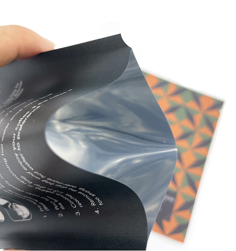 Kraft Flat Bottom Paper Custom Printed Packing Biodegradable Compostable Empty Bean Packaging Coffee Bag with Valve