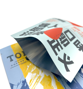 Custom Printed Matte Stand Up Pouch Aluminum Foil Mylar Bag Coffee Packaging Plastic Bags with Ziplock