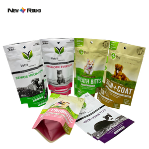 Customized Dog Foodstuff Packaging Pet Food Bag Snack Vaccum Bags