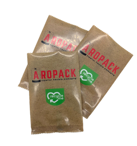 Recyclable Side Printed Ground Drip Tea Bag Coffee Crops Coffee Bags With Valve Silver
