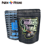 Custom Printed Laminated Aluminum Foil Zip Lock Bags with Logos Mini Flat Pouch Recyclable