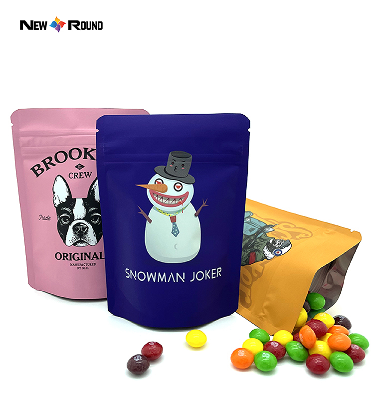 Manufacturer Supplier Spouted Blood Bags for Juice Custom Mylar Bags 3.5 Stand Up Pouch