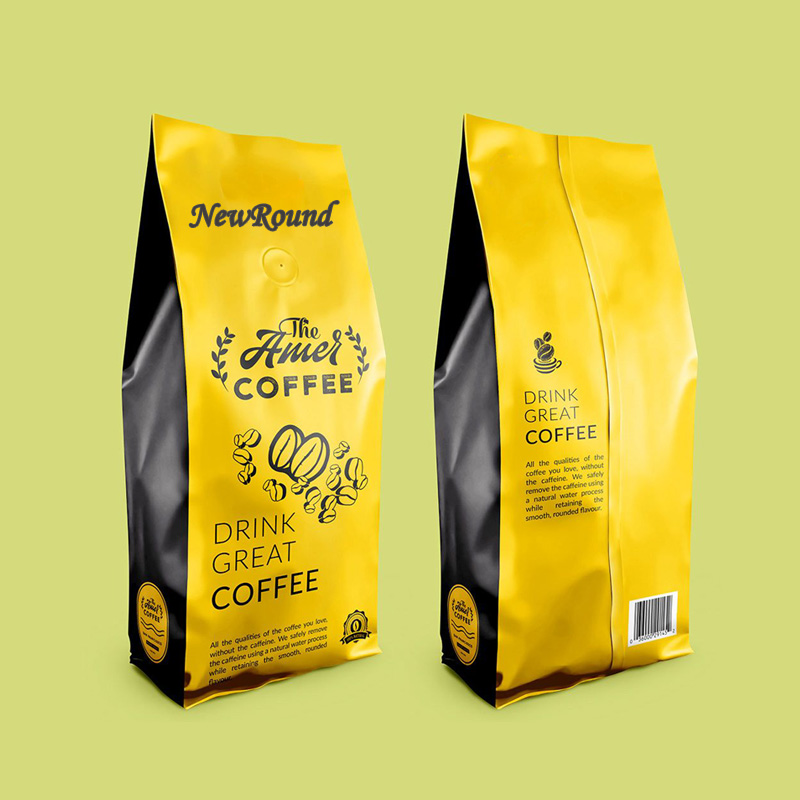Resealable coffee bags