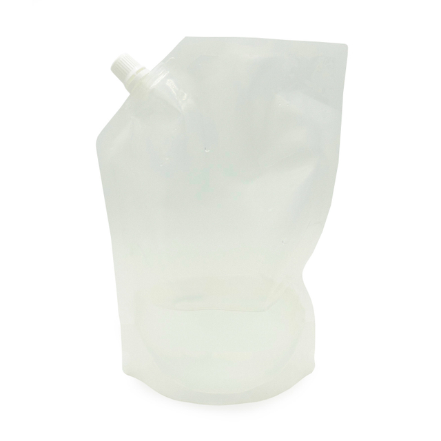 250 Ml 500ml Plastic Packaging Transparent Clear Liquid Water Juice Drink Pouches Squeeze Spout Pouch Bag with Spout