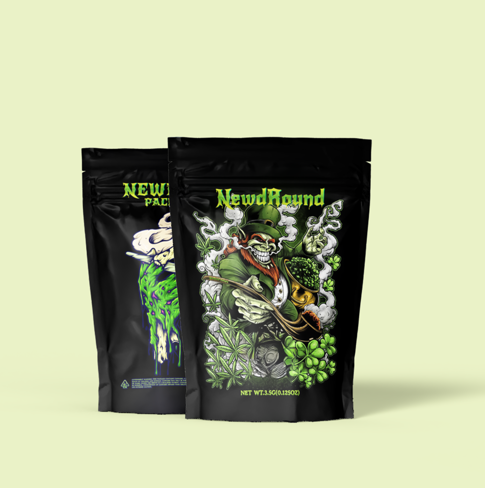 Wholesale Self-Sealing Plastic Custom Mylar Bags For Edibles