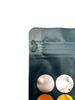 Custom Printed Kraft Empty Flat Bottom Coffee Bean Tea Packaging Bags with Valve Zipper And Window