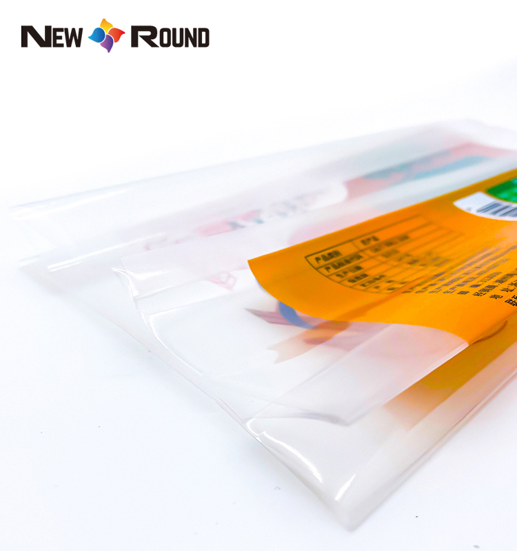 Clear Plastic PP Flat Packaging Bag With Side Gusset