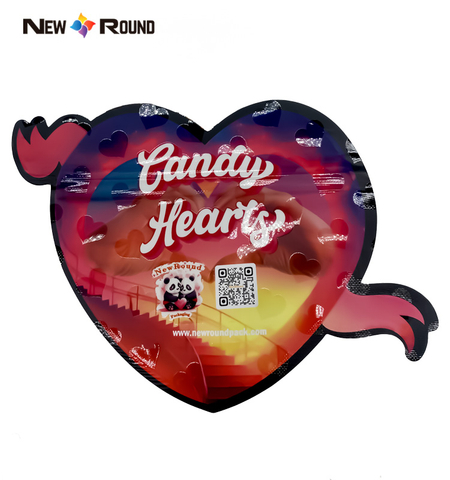 Candy Smell Proof Packaging Bags Wholesale Plastic Special Shape Pouch