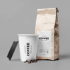 Moisture-resistant compostable coffee snack bags