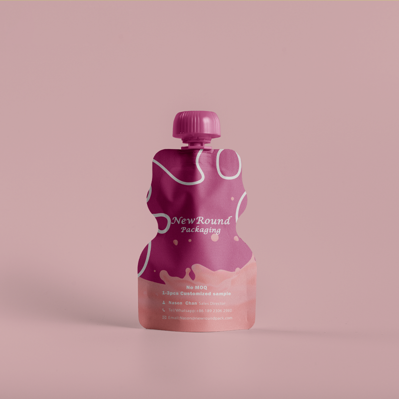 Baby food reusable spout pouches