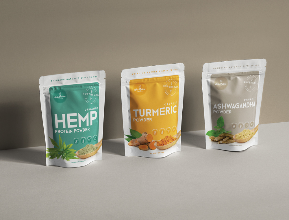 Stand-up pouch design