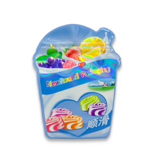 Custom Candy Pouch Stand Up Shape Mylar Bags 8th Mylar Spot UV Holographic Bags with Ziplock