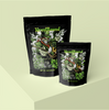 Holographic Cannabis Smell Proof Zip Lock Mylar Resealable Bags
