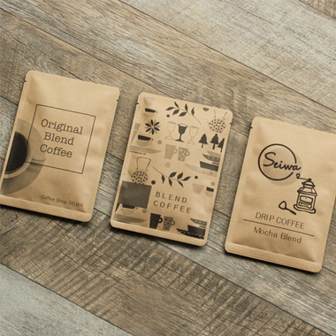 Three Side Seal Kraft Paper