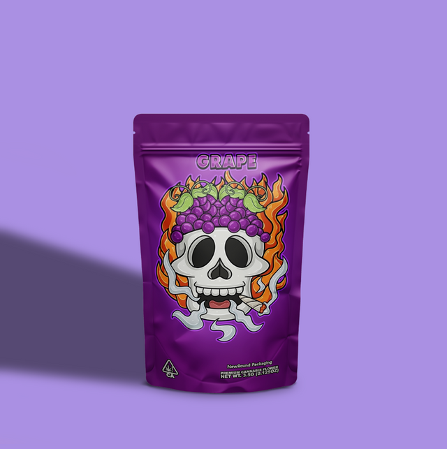 3.5 Mylar Bags Smell Proof Cookies Packaging