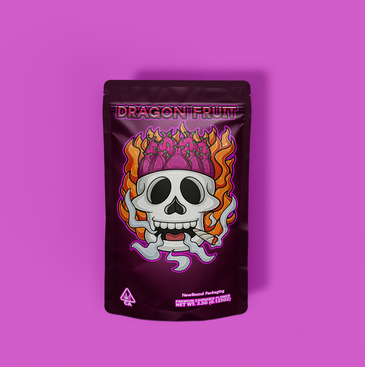 3.5g Child Resistant Ziplock Edibles Candy Pouch