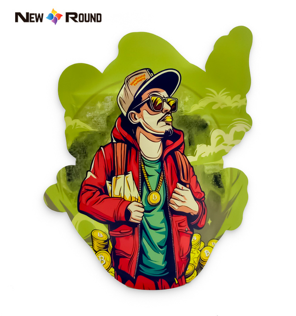 Ziplock Plastic Man Shaped Pouch Packaging Custom Food Shape Bags