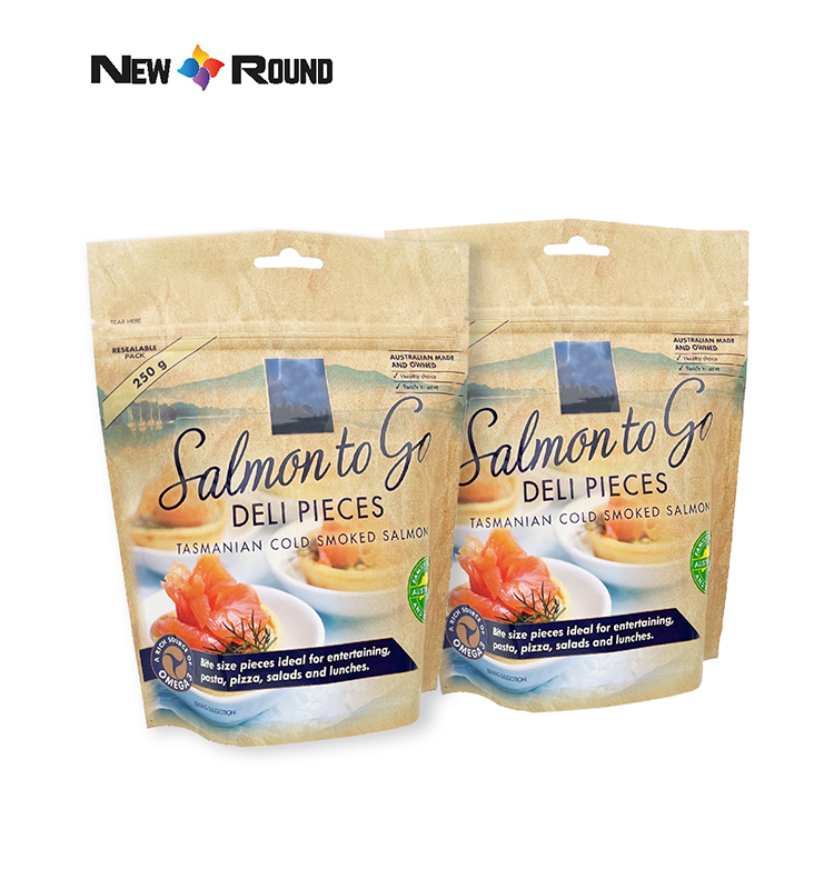 Customized Digital Printing Plastic Bag Stand Up Pouch Recyclable Custom Food Packaging Bags