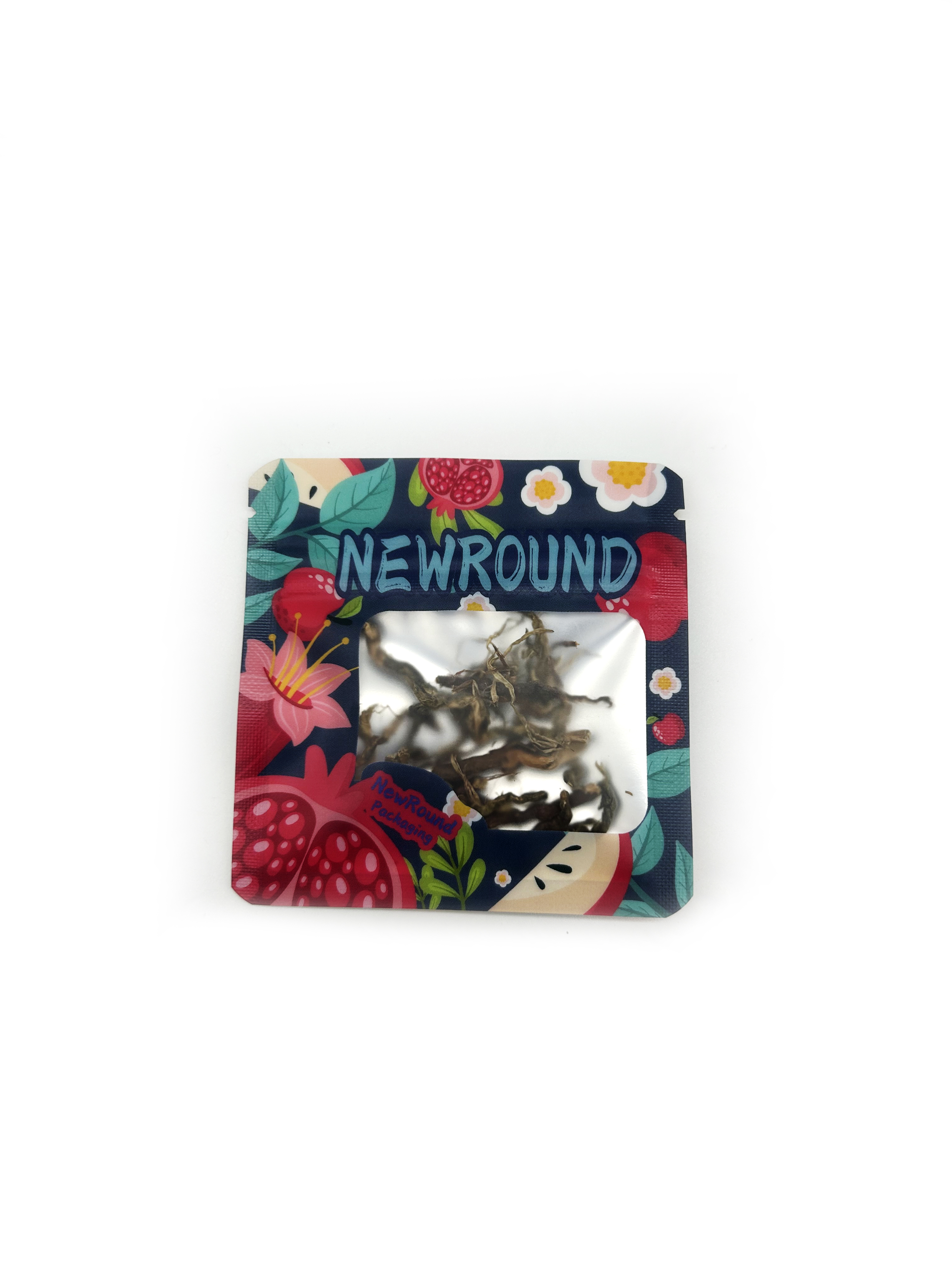 Custom Design Flat Bottom Pouch with Side Zipper