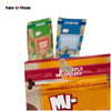 Packing Ziplock Craft Kraft Paper Food Dried Fruits Custom Stand Up Pouch Packaging Bag