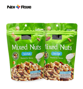  Stand Up Pouch Cashew Peanut Nuts Dry Fruit Plantain Potato Chips Snack Food Packaging Bag