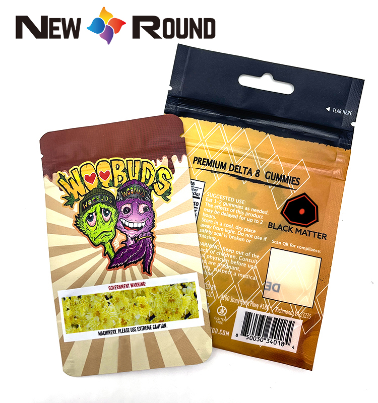 Custom Plastic Stand Up Doypack Pouch Smell Proof 3.5 Grams Mylar Bags with My Logo