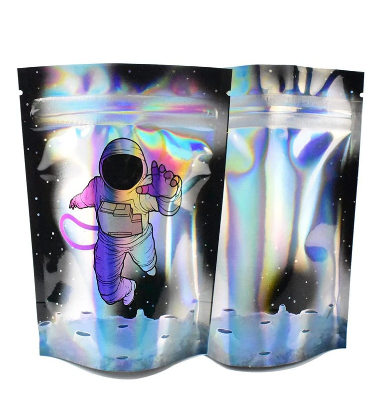 Custom Premium Recyclable Material Stand Up Pouch 3.5 Mylar Bags For Sauce Packaging