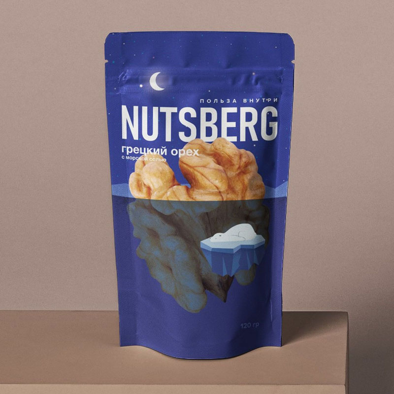 Food Storage Snack Stand Up Pouch for Dry Food