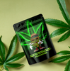 Stand up zipper bags for marijuana